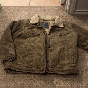 Old navy Sherpa lined jacket